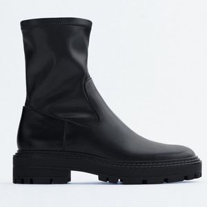 Lug Sole Ankle Boots